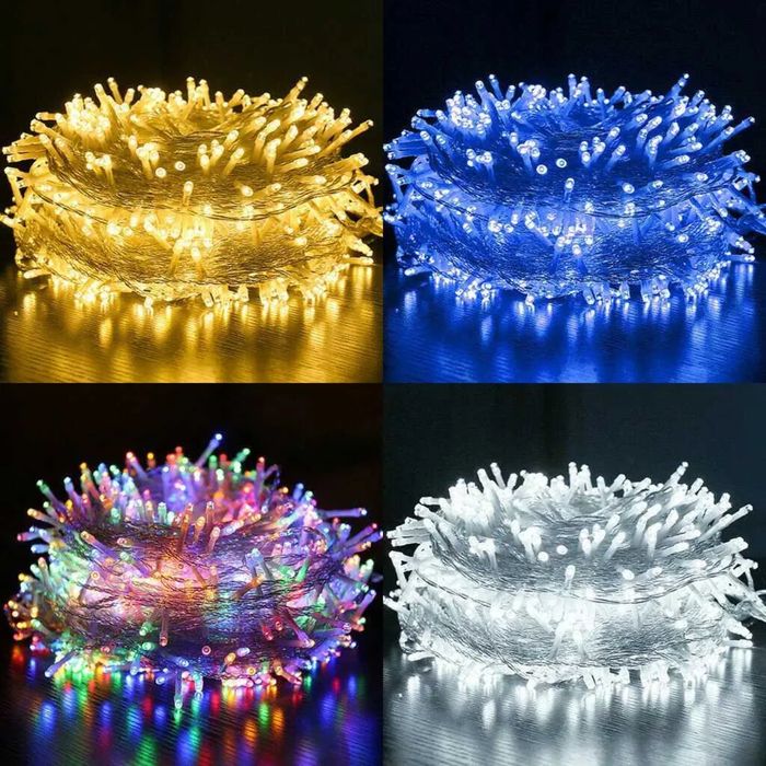 50 м. Коледни лампички тип ролкa