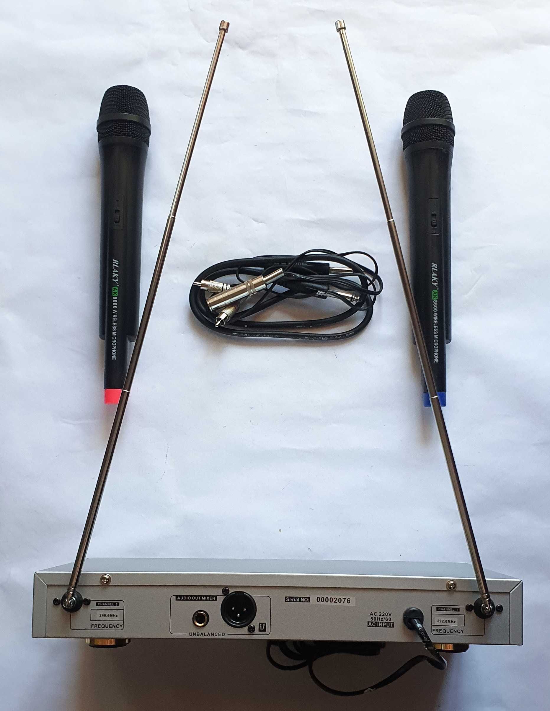 Set microfoane profesionale wireless Rlaky AK 8600