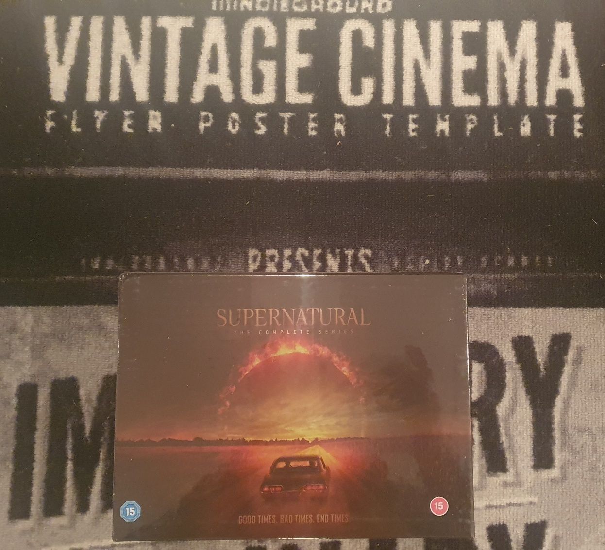Film Serial Supernatural : DVD The Complete Collection 1-15 Original
