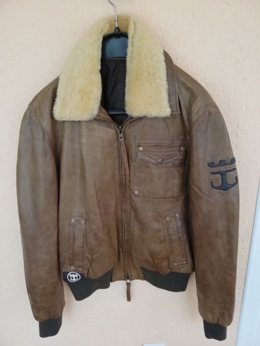 Geaca piele bărbati Sampo M Aviator