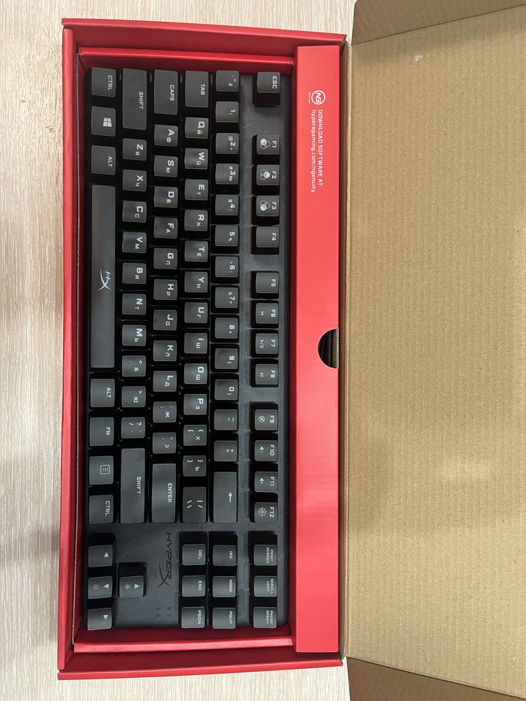 Игровая клавиатура HyperX alloy origins core