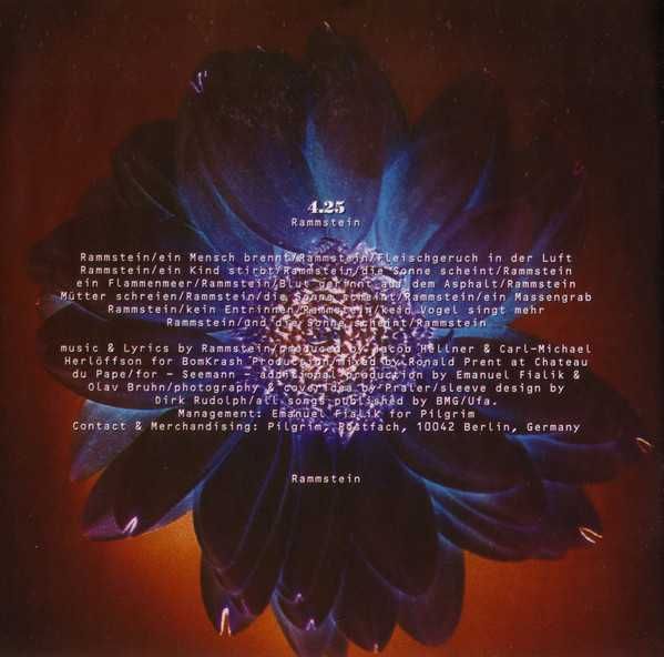 CD Rammstein - Herzeleid 1995