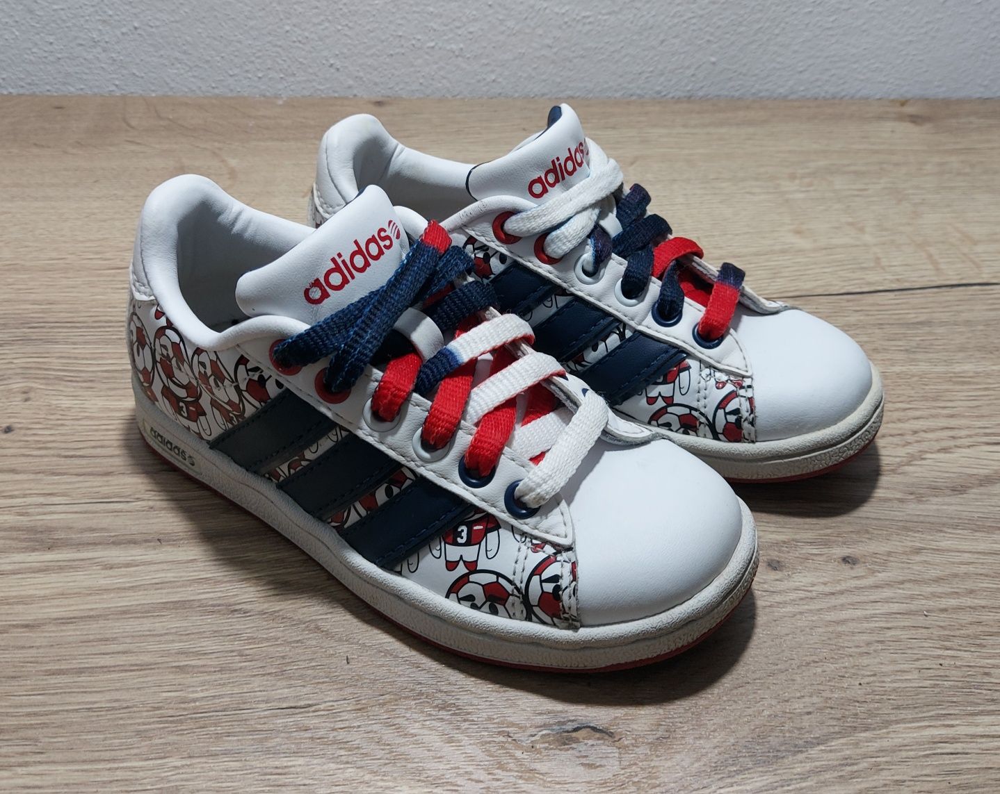 Pantofi sport ADIDAS Superstar, încălțăminte piele, nr. 28 EU unisex