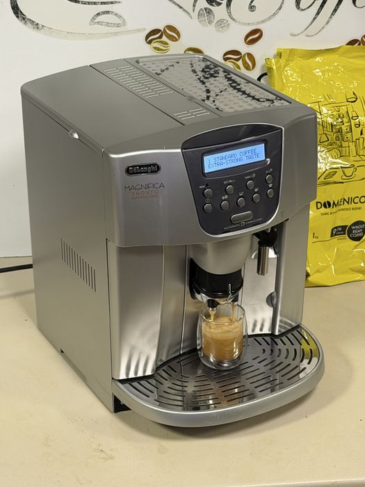 Кафемашина кафе автомат delonghi magnifica pronto с гаранция