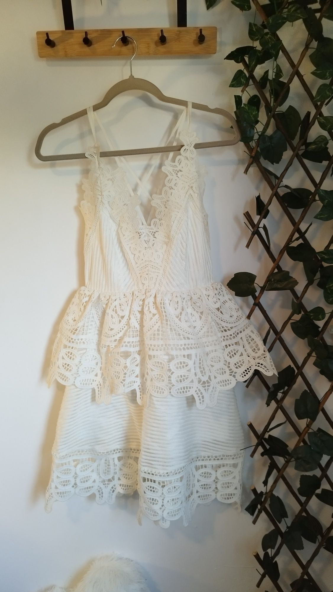 Rochie mini dantela Self-Portrait