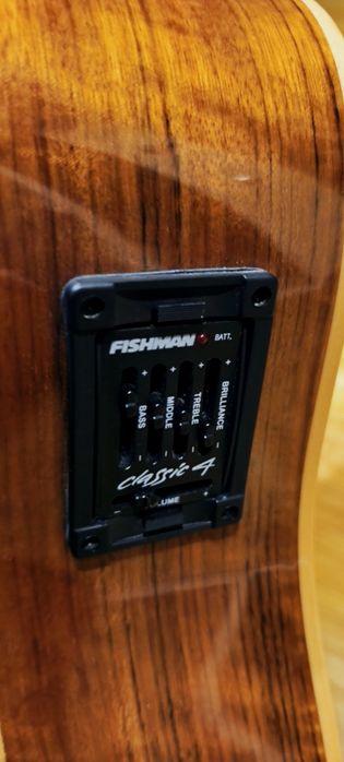 Chitara Electro Acustica Samick Greg Bennett Cedru Ovangkol Fishman