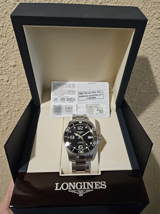 Ceas Longines Hydroconquest automatic 39mm   L3.780.4.56.6