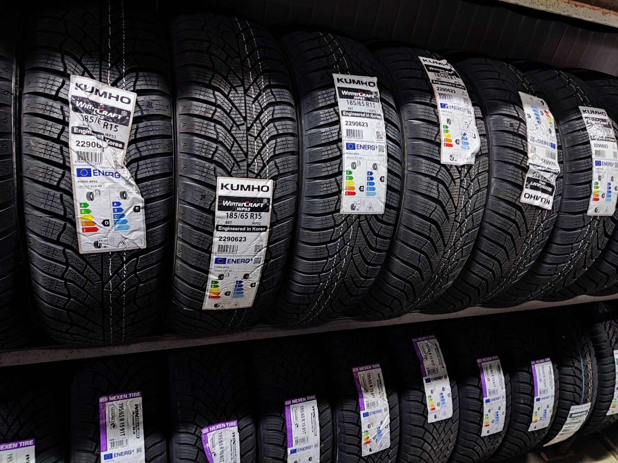185/65/15 Kumho WinterCraft