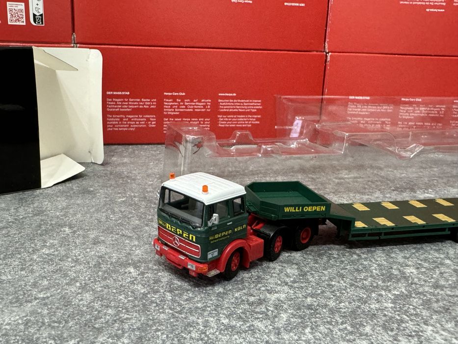 Herpa MBS 87MBS026178 Mercedes-Benz Scara 1:87 editie limitata