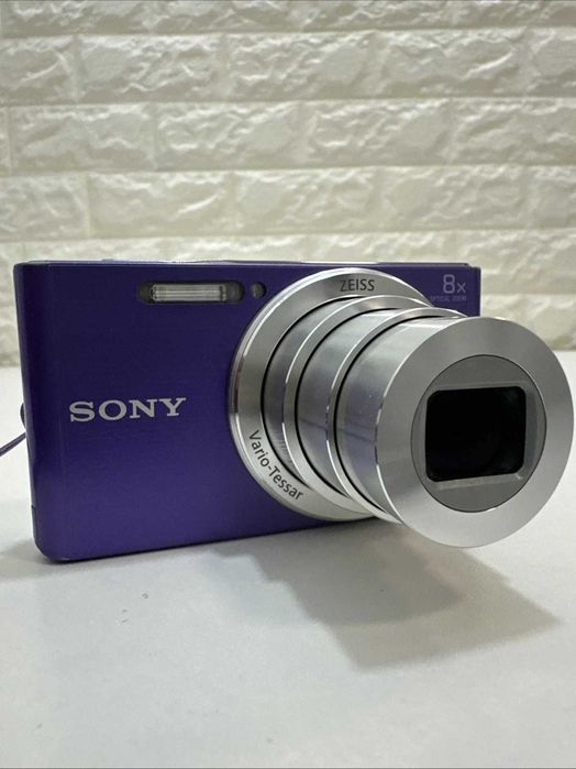 SONY Cybershot W830 лилав компактен дигитален фотоапарат камера НОВ