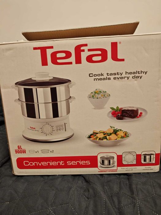 TEFAL Aparat de gatit cu aburi 6 litri Convenient Series VC145130