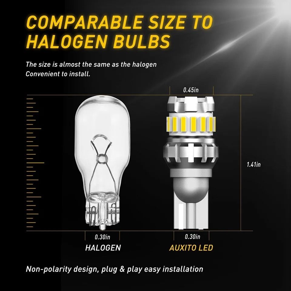 Bec Led Cree 100% W16W/T15 Cu Can-bus (Lumină Alb-Rece)
