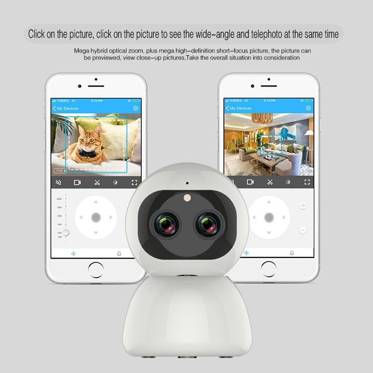 Wifi camera Indoor 10x Zoom FHD Optom narxda