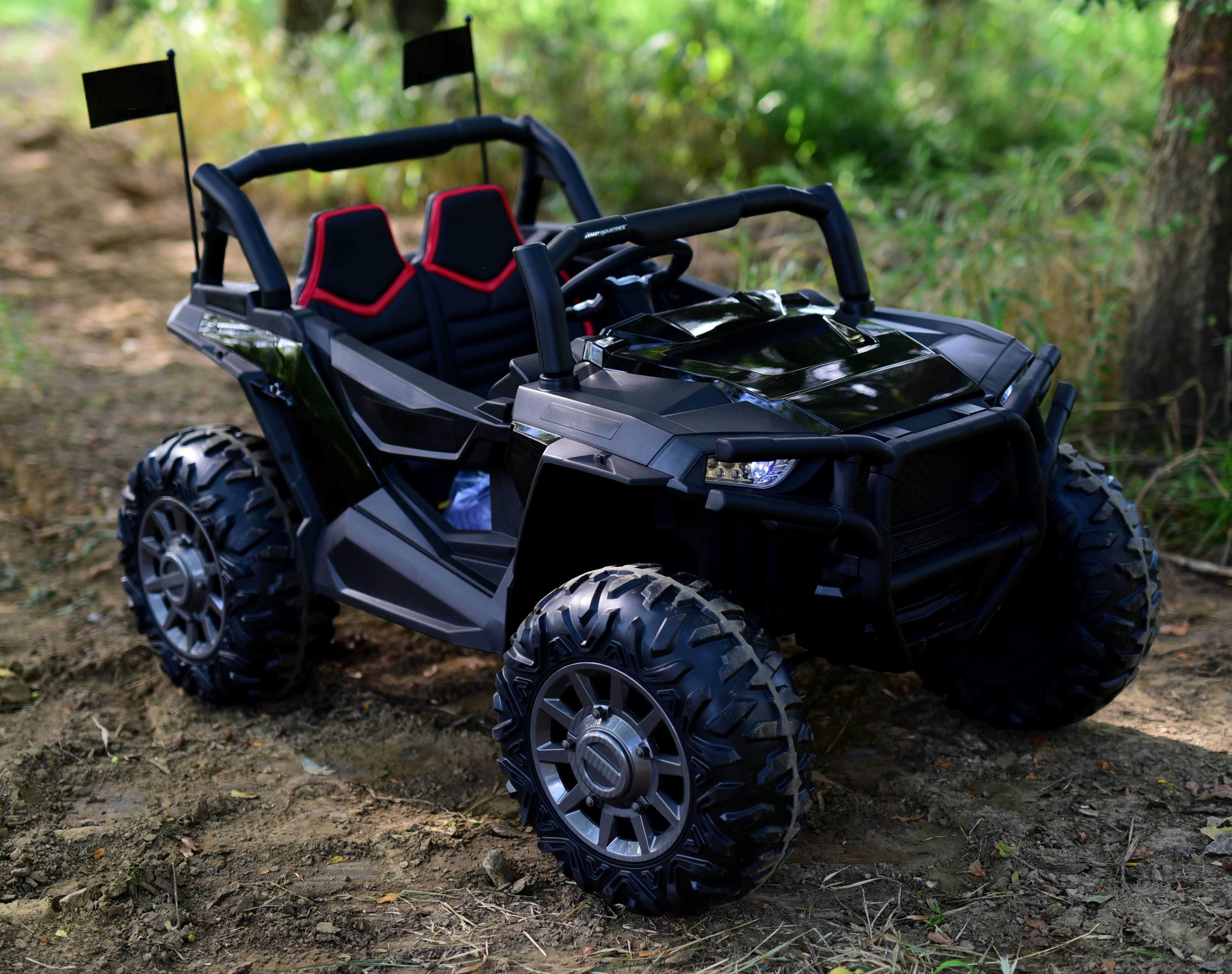 Акумулаторен Двуместен джип Off-Road Extreme 4X4 UTV 24V батерия