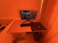 pc gaming setup.