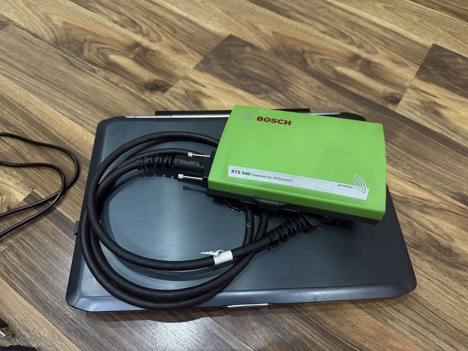 Автодиагностика Bosch KTS 540 с лаптоп Dell ESI Tronic