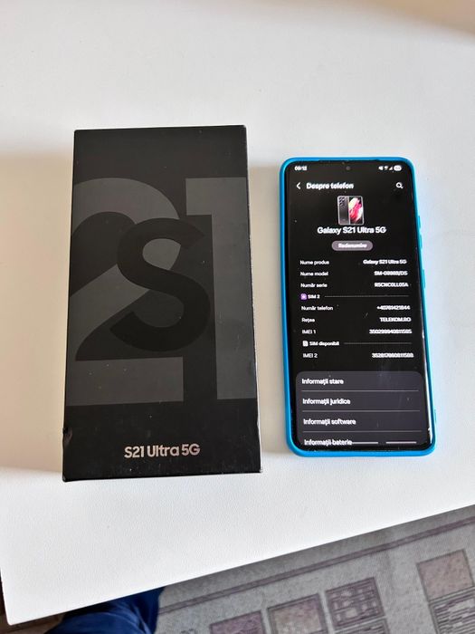 Samsung s21 ultra 5G 12/256 ROM