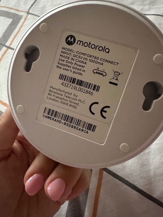 Видео бебефон motorola comfort60 connect
