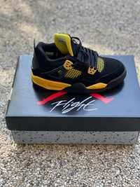 Air Jordan 4 Retro Thunder Yellow Nike Low Red 1 Taxi