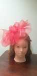 Fascinator  roșu