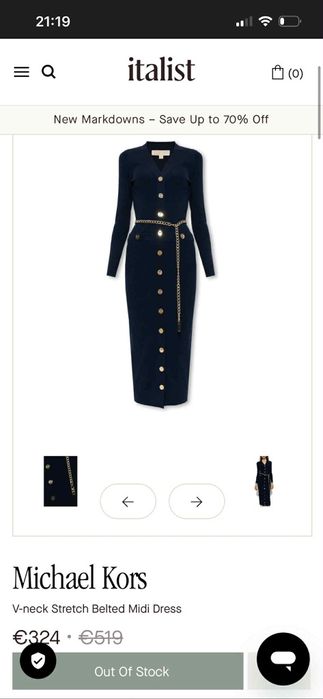 Rochie din tricot Michael kors