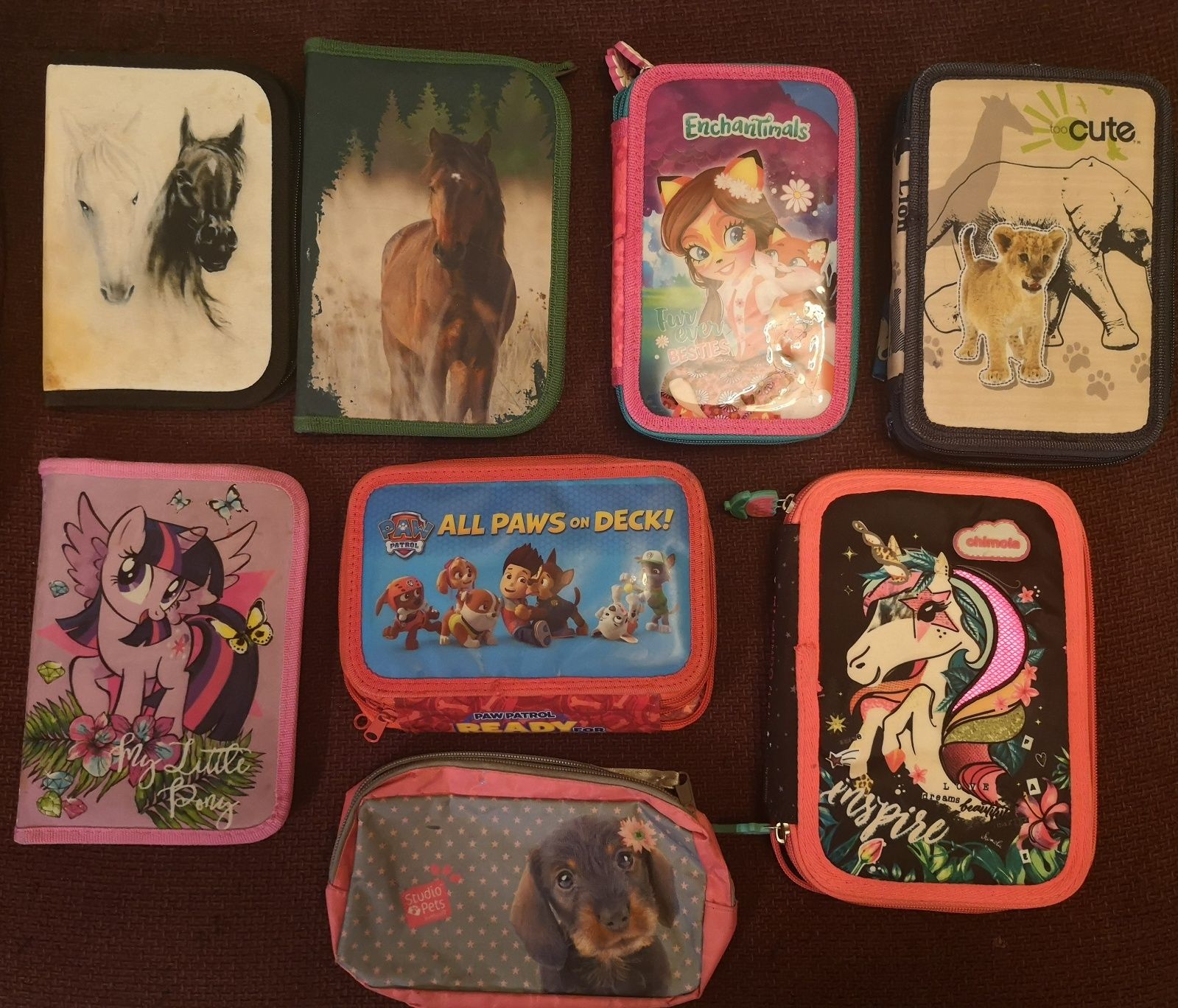 Penar scoala, My Little Pony, Unicorn, horse, Paw Patrol, Vampirina