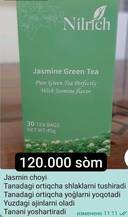 Greenleaf maxsulotlarini sotaman