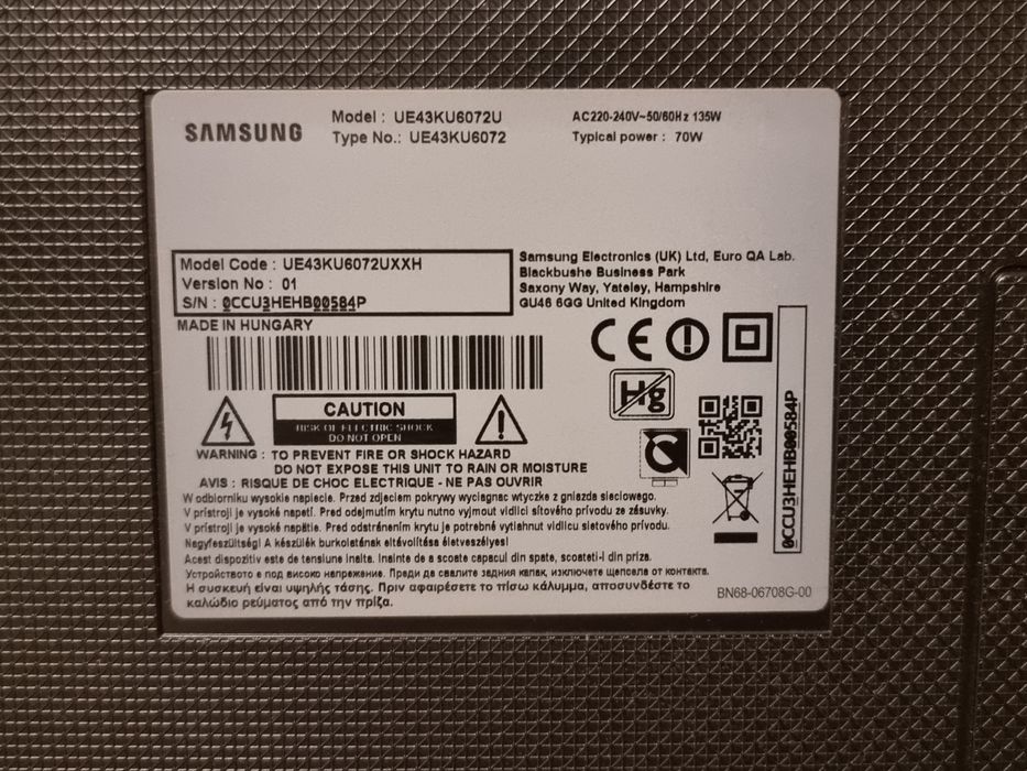 Продавам Телевизор Samsung