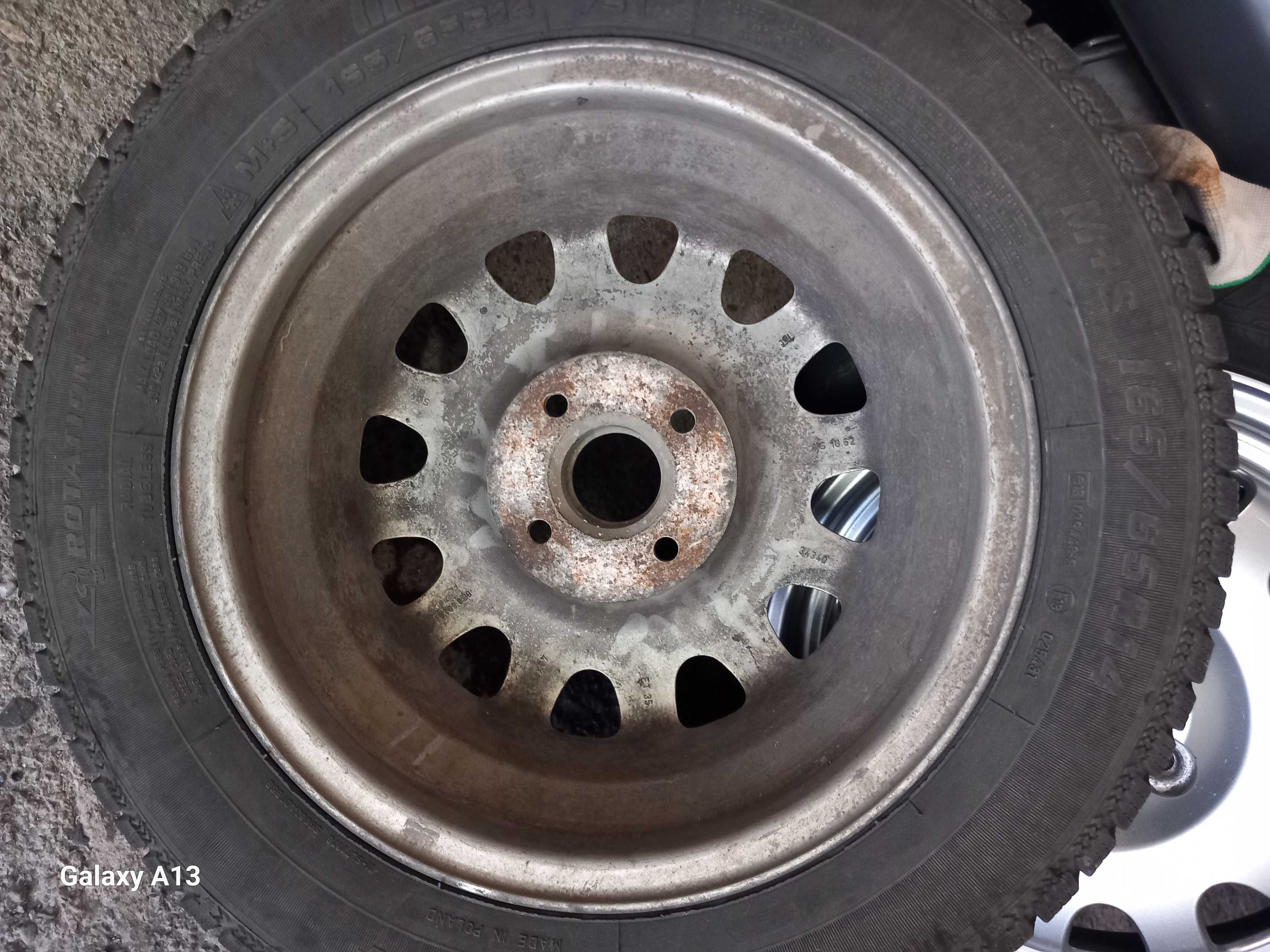 Джанти VW lupo 3L, 14 4х100 4j et 35 - 4kg magnezium
