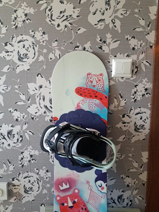 Детска сноуборд дъска Burton Chicklet 125 см