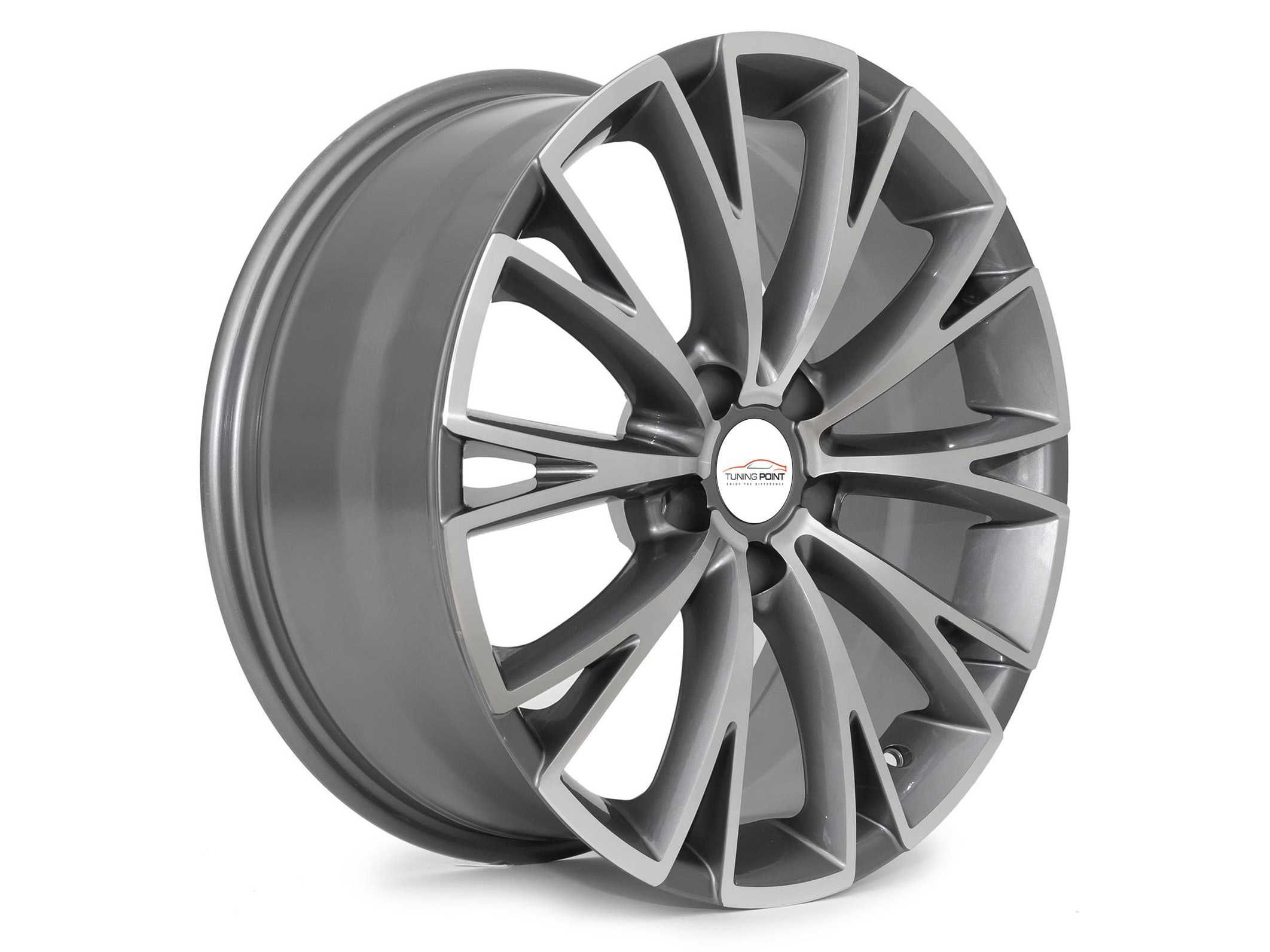 Jante AUDI 18 R18 Model RS Gri Polish A1 A3 A4 A5 A6 Q2 Q3 Q5 RS6