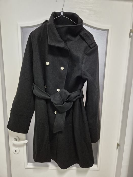 Palton negru dama