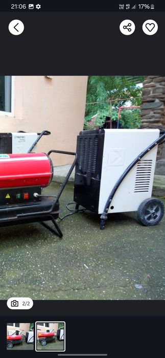 Aeroterma Suflanta Caldura Ventilator Tun Dezumidificator Uscator Sape