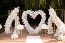 Decor baloane eveniment botez/nunta/zi de nastere