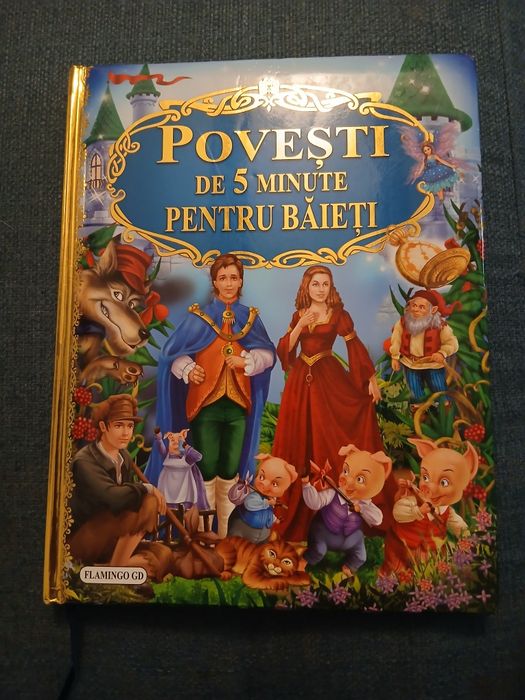 Vând cartea "Povesti de 5 minute pentru băieți