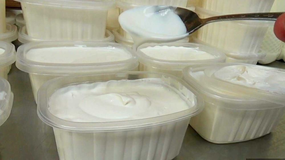 Сметана домашняя и сливки 46% жирности от завода-изготовителя