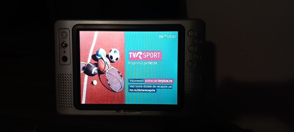 TV color mini 25cm la 12v - pentru terasa ,auto sau rulota camping etc