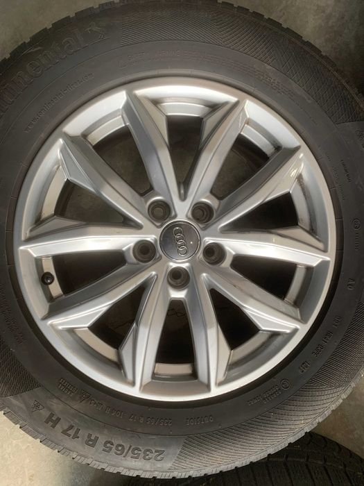 Jante originale Audi 17” Q5 - 235/65/17 iarna - A4, A6, Passat, Tiguan