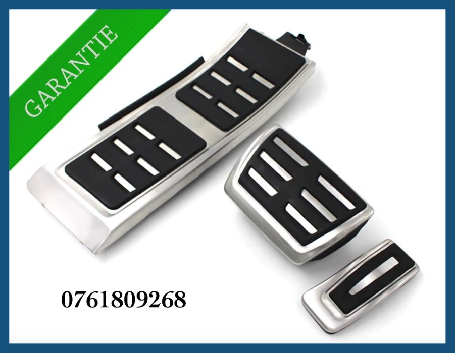 Set pedale INOX si footrest Audi A8 4H (2011 - 2017)