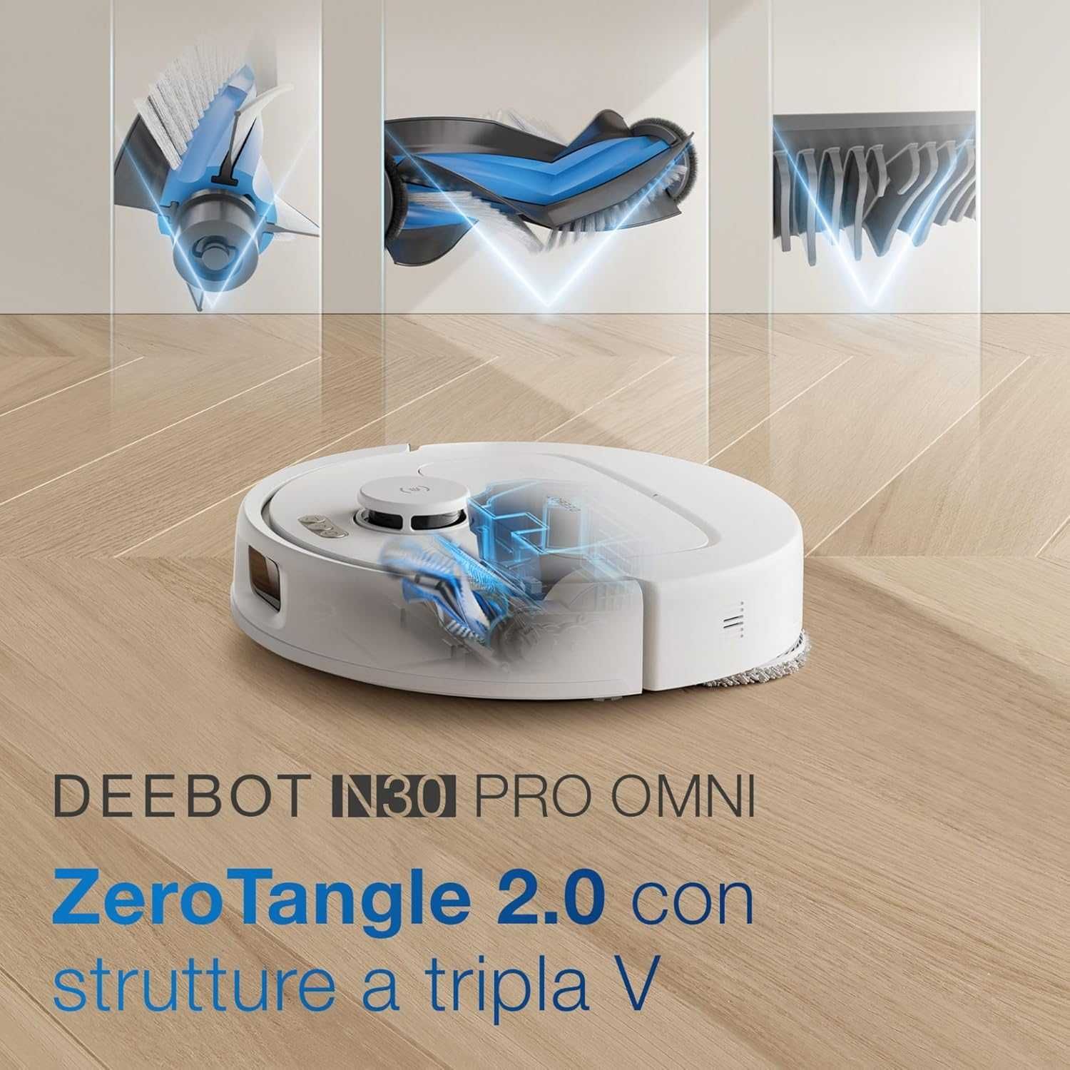Прахосмукачка робот Ecovacs N30 PRO OMNI