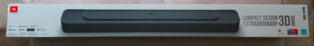 Soundbar JBL BAR 300, 5.0, 260W, Multibeam, Dolby Atmos, Wi-Fi, AirPla