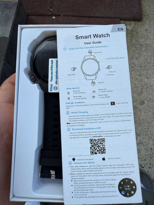 Smartwatch fit cloud pro s10