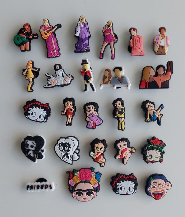 Значки за Crocs JIBBITZ Аксесоари за Crocs с Анимационни геори