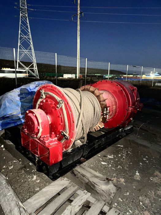 Лебедка ТЭЛ-8 с канатом 200м