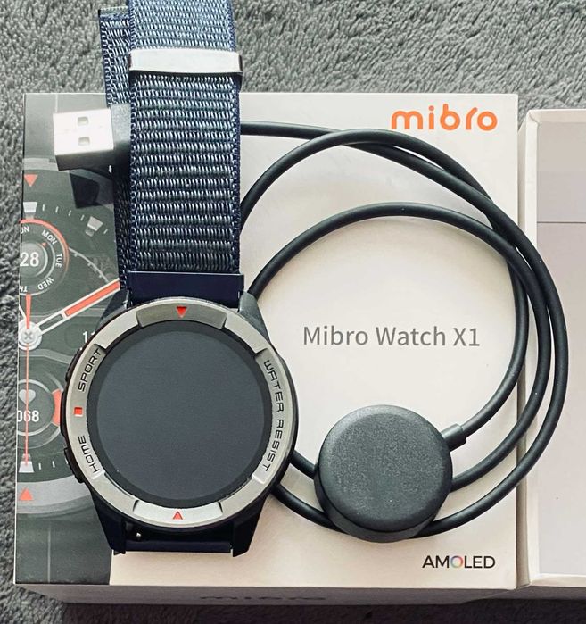 Смарт часовник Xiaomi Mibro X1, 1.3" Amoled дисплей, 5 Atm,65лв