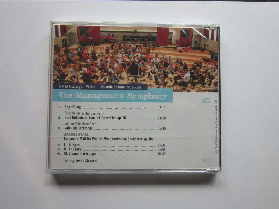 cd rar violoncel Valentin Radutiu The Management Symphony 2016 Germany