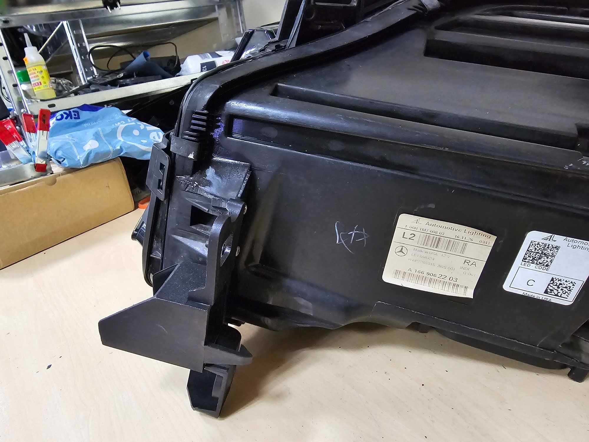 Десен фар Mercedes W166 GLE LED desen far мерцедес 166 гле