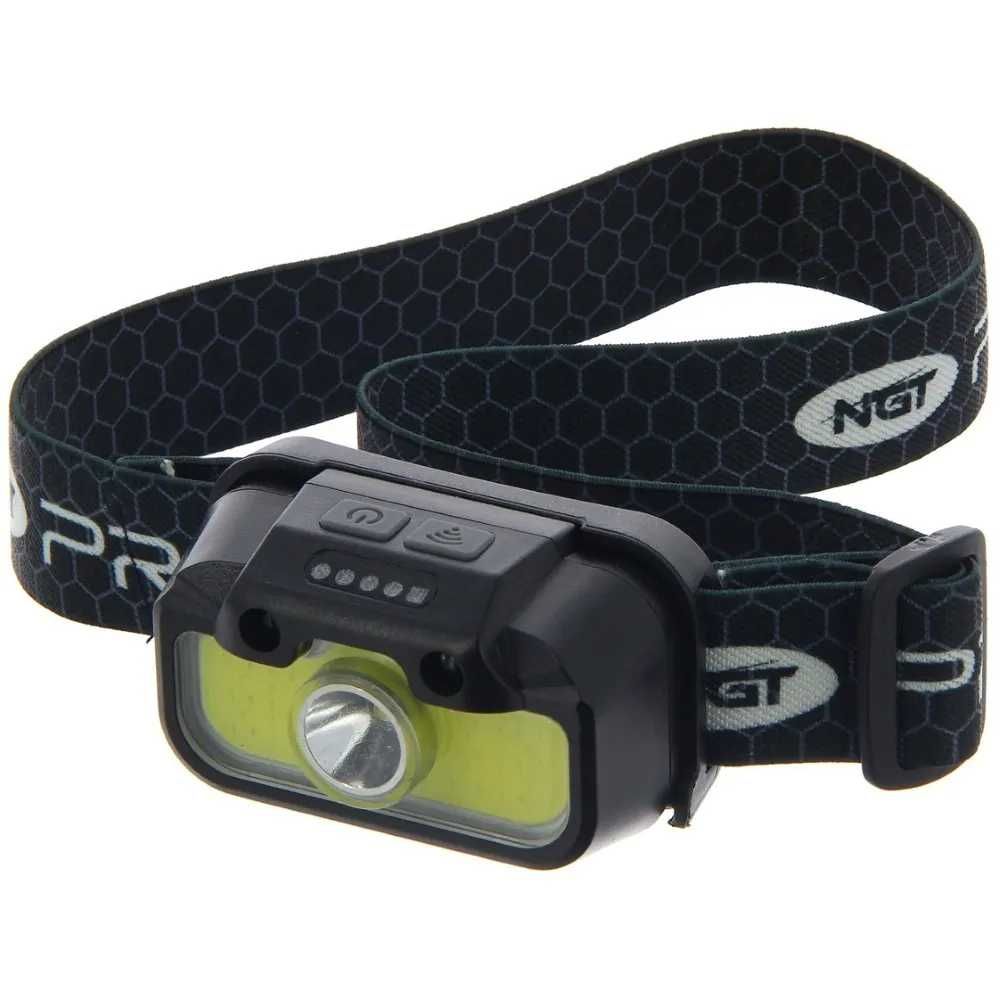 Челник NGT Profiler Headlight 330 Lumens USB Rechargable Motion Sensor