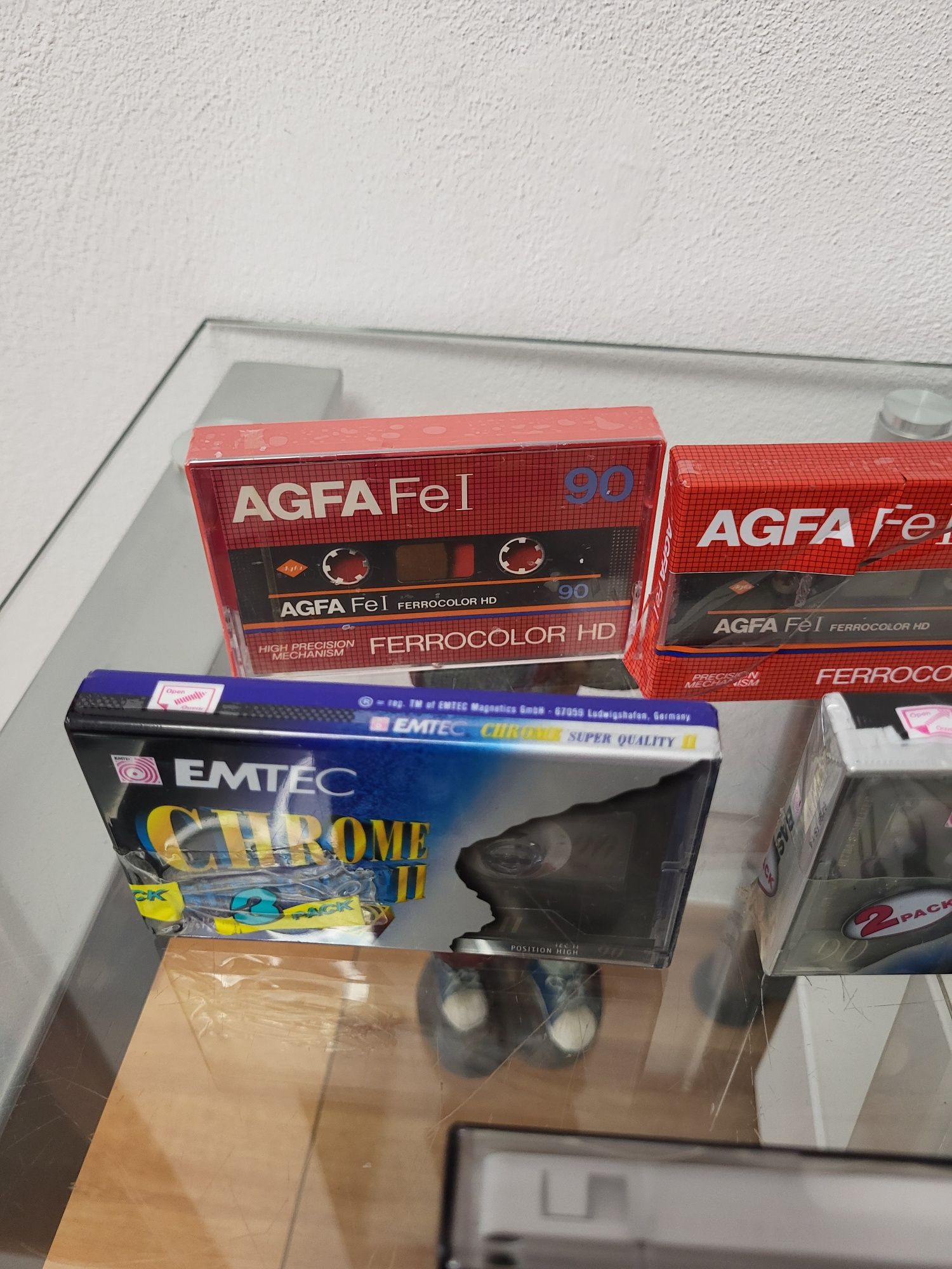 Casete Audio Maxell BASF AGFA Sigilate