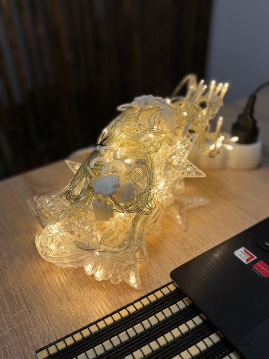 Lumini de iarna pentru casa